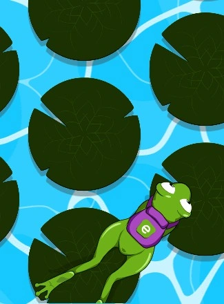 Podgląd strony partnerskiej Frogger Jump